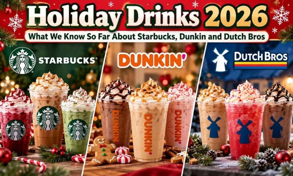 Dunkin Holiday Menu 2026