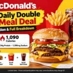 Mc donalds $6 daily double meal deal