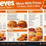 Popeyes Menu With Prices