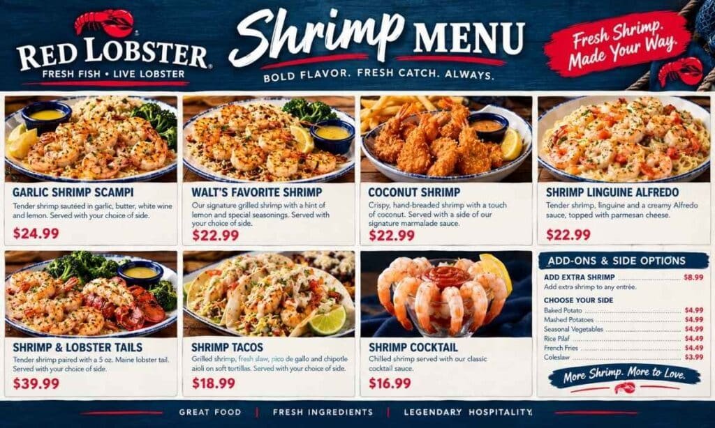 Shrimp Menu