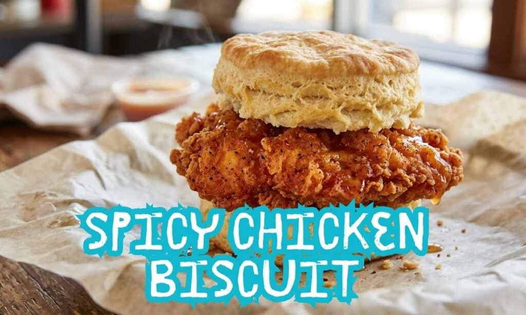 Spicy Chicken Biscuit