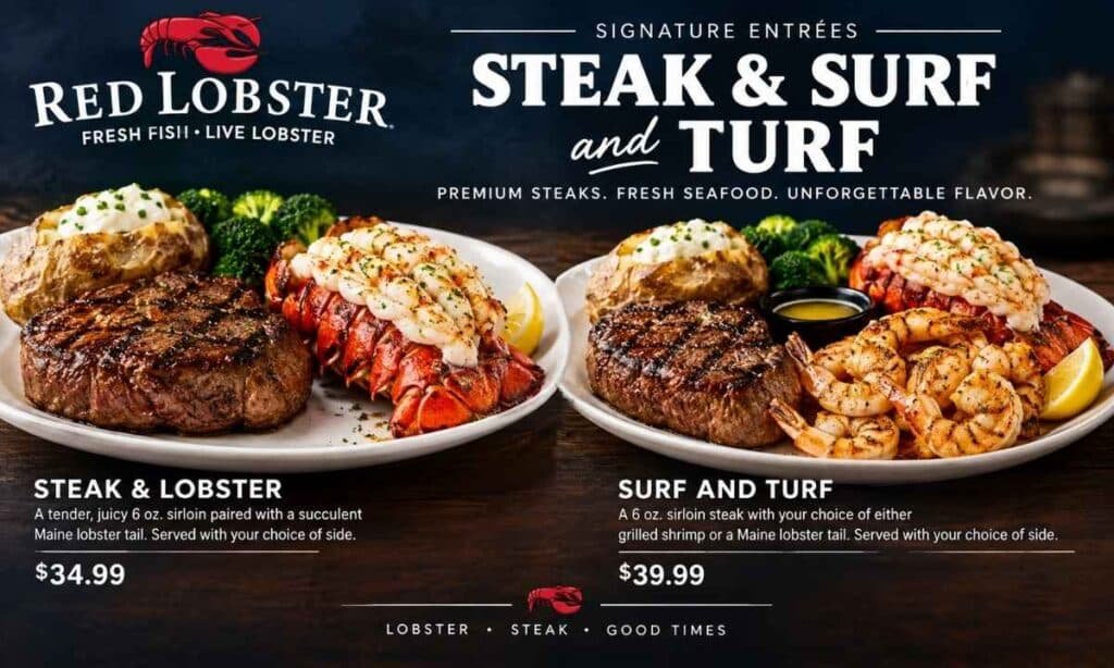 Steak & Surf and Turf
