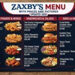 Zaxbys Menu With Prices